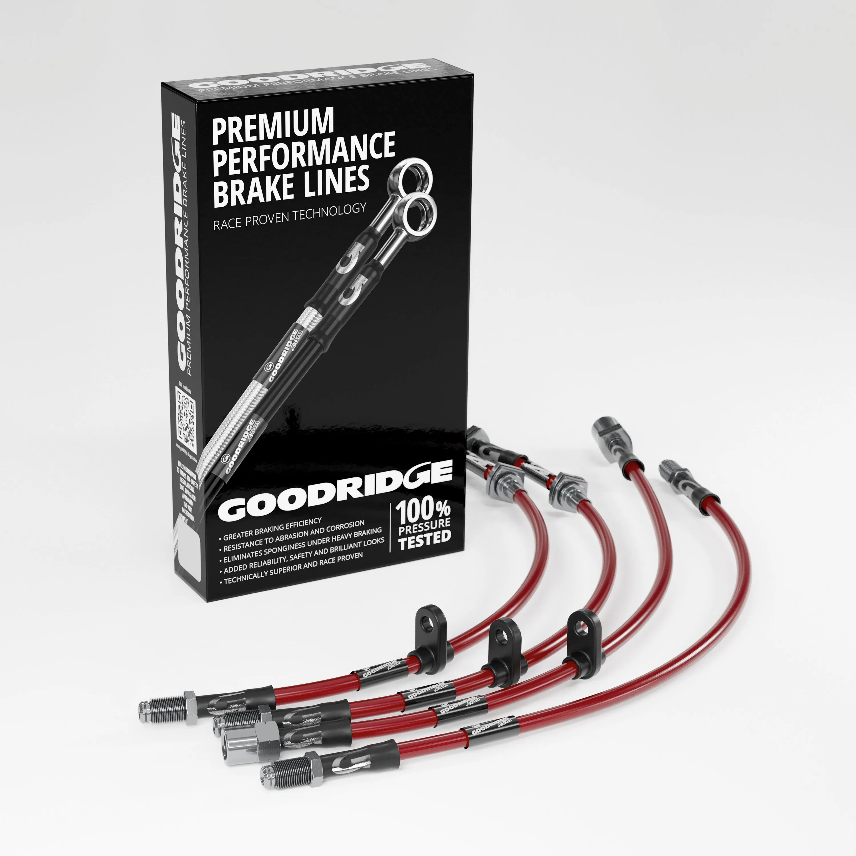 BRAKE HOSE KIT FOR BMW 4 SERIES G23/G83 CONVERTIBLE 430 I 190KW/258HP 07.21-
