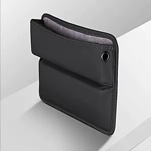Car Seat Gap Filler Organizer, Custom-Fit For Car, Multifunctional PU Leather Console Side Pocket Organizer for Cellphones, Cards, Wallets, Keys WATY226