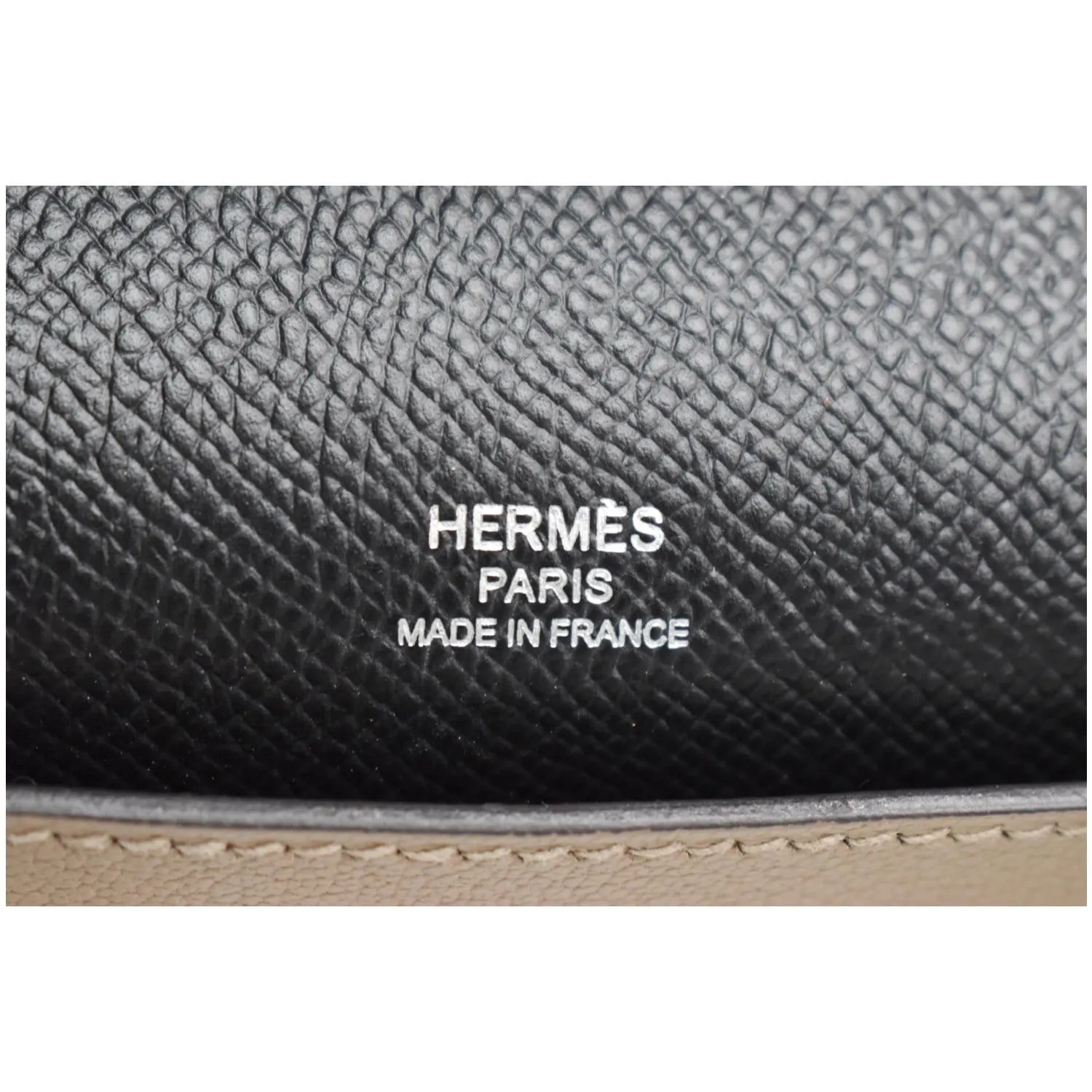 HERMES Octogone 23 Epsom Leather Shoulder Bag Tri-color - 20% OFF