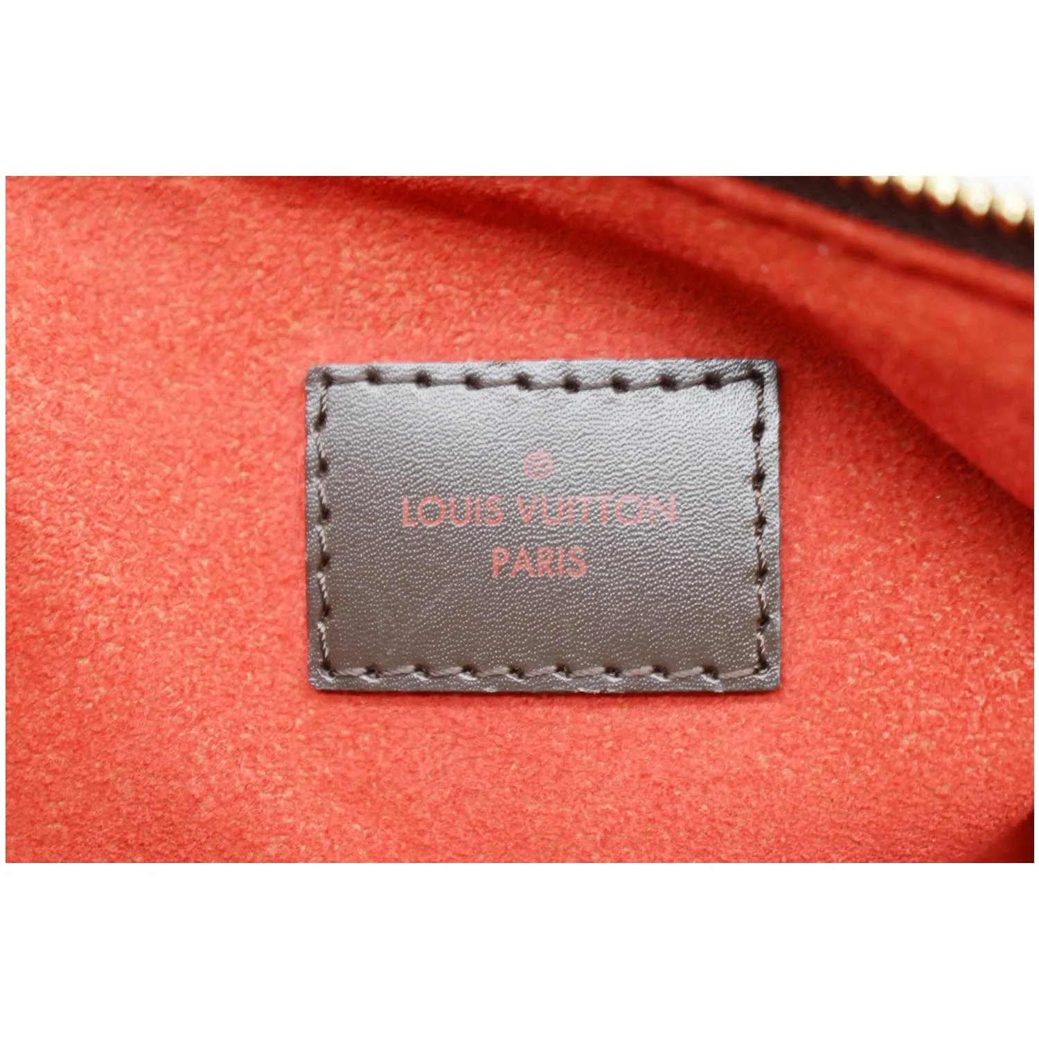 LOUIS VUITTON Evora MM Damier Ebene Shoulder Bag Brown