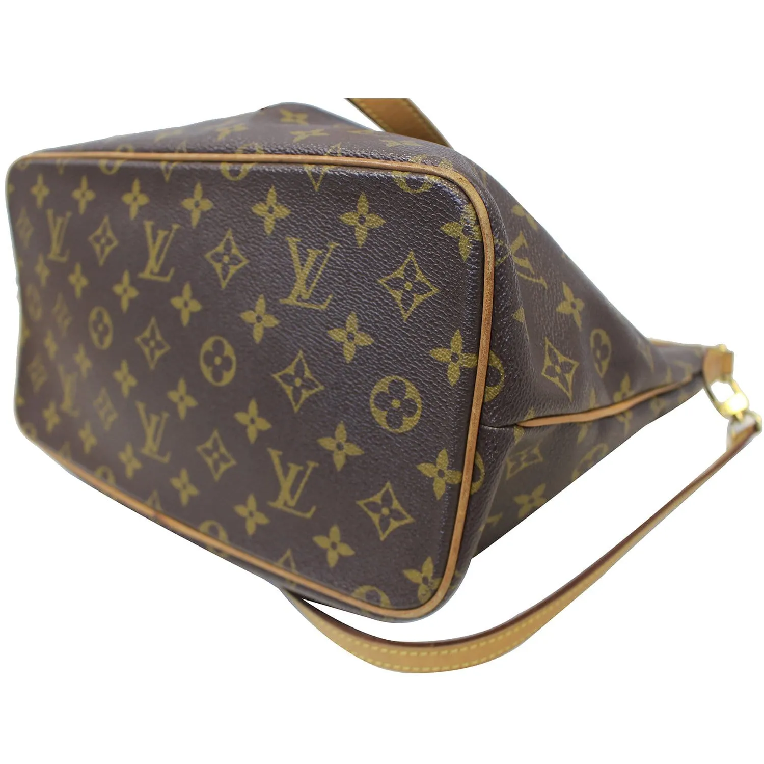 LOUIS VUITTON Monogram Canvas Palermo PM Brown Shoulder Bag