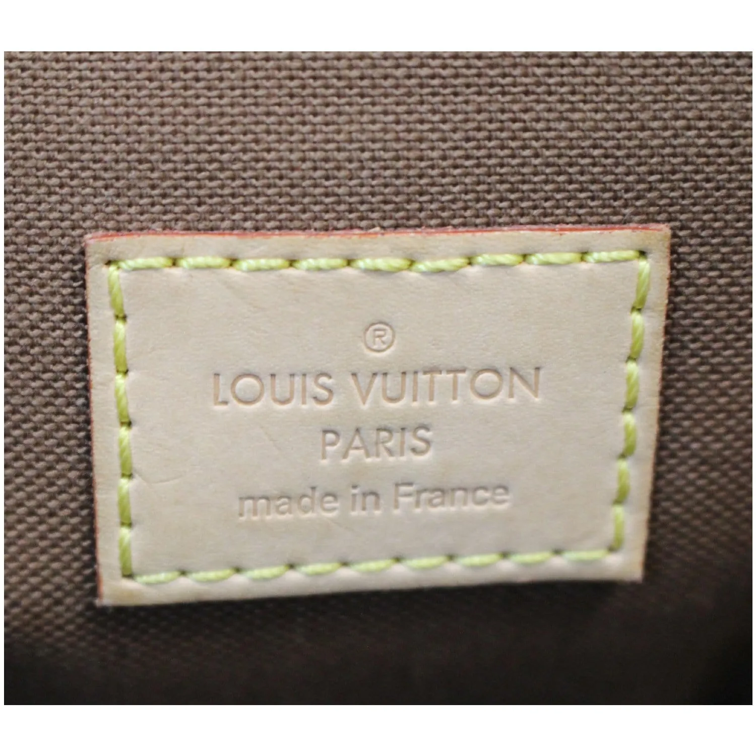 LOUIS VUITTON Tivoli GM Monogram Canvas Shoulder Bag Brown