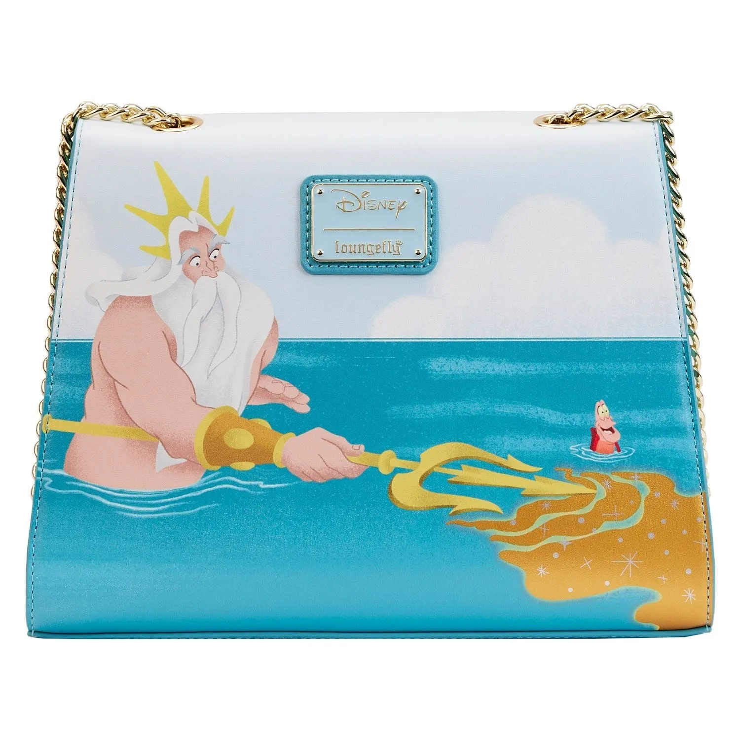 Loungefly Disney Little Mermaid Triton's Gift Crossbody Bag