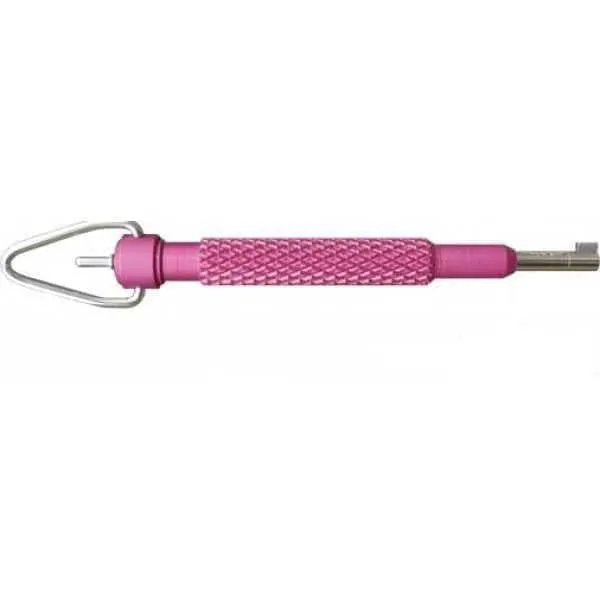 Op Zulu Handcuff Key - Round Swivel Pink